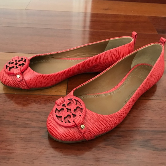 Tory Burch Shoes - Tory Burch Mini Miller Flat Micro Tejus- Melon